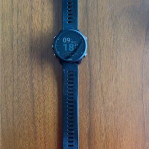 Garmin Forerunner 245 music, GPS tracking running watch.